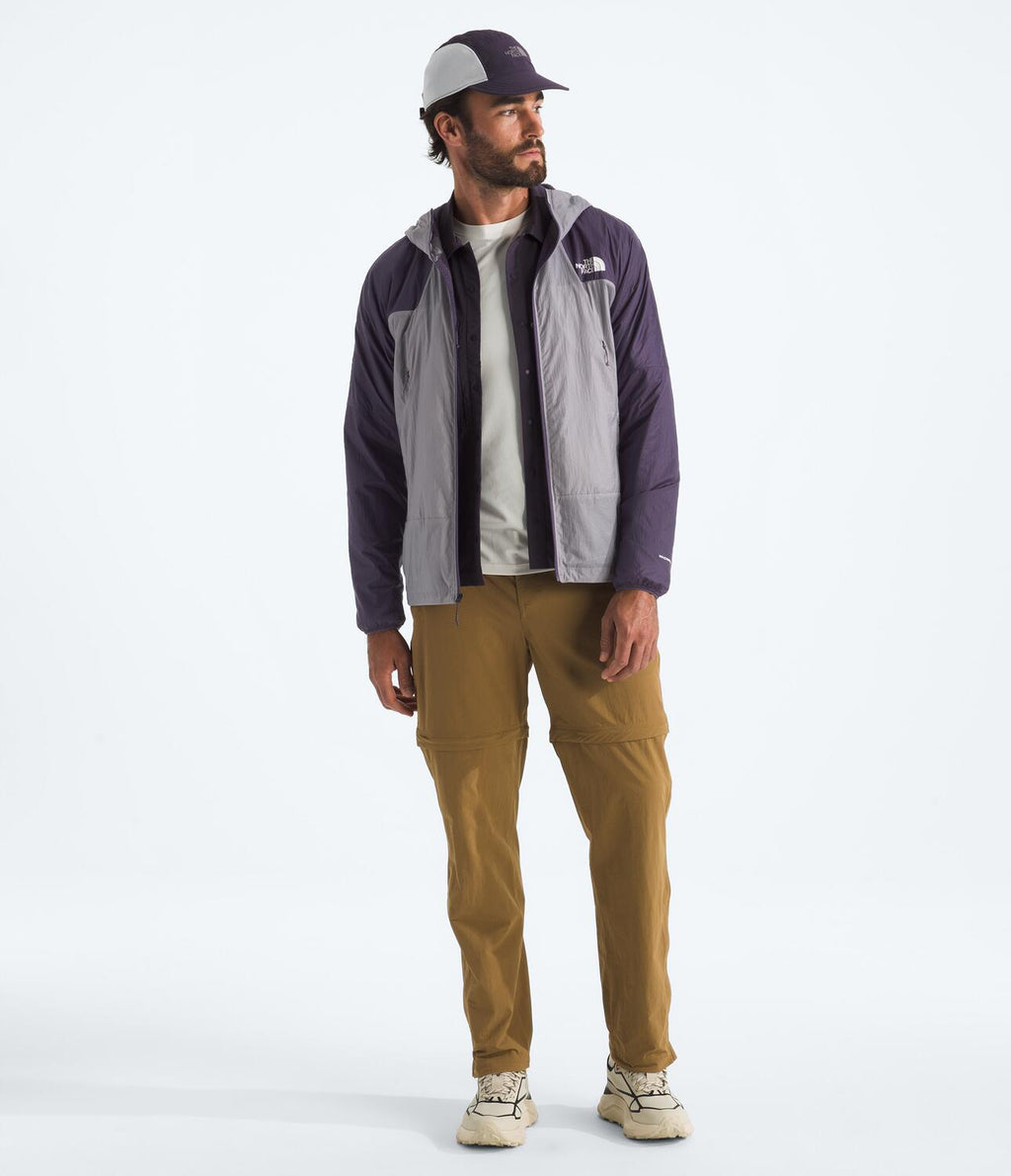 Chompa Rompevientos Ridgelite Futurefleece Wind Jacket Gris Hombre The North Face
