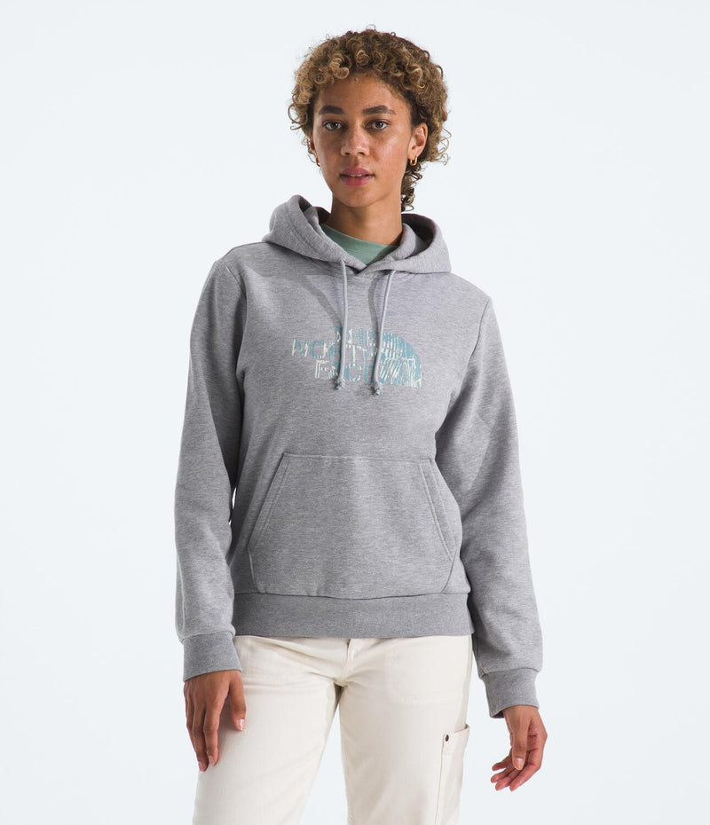 Buzo Evolution Regenerative Ink Half Dome Hoodie Graphic Gris Mujer The North Face - imagen 2