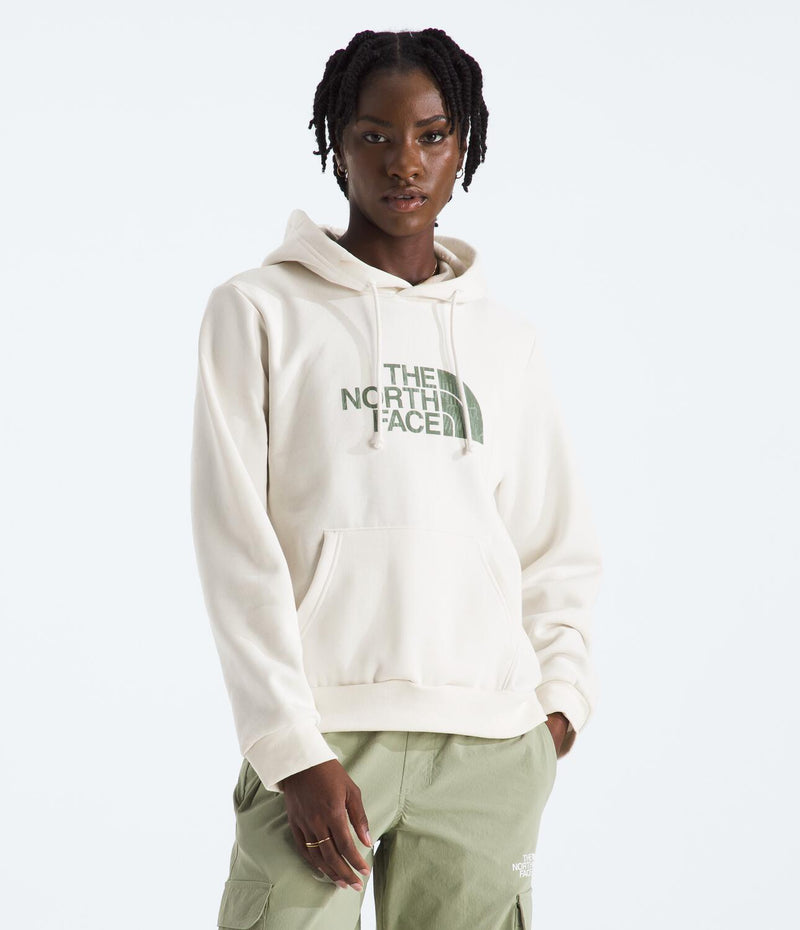 Buzo Evolution Regenerative Ink Half Dome Hoodie Graphic Blanco Mujer The North Face - imagen 1