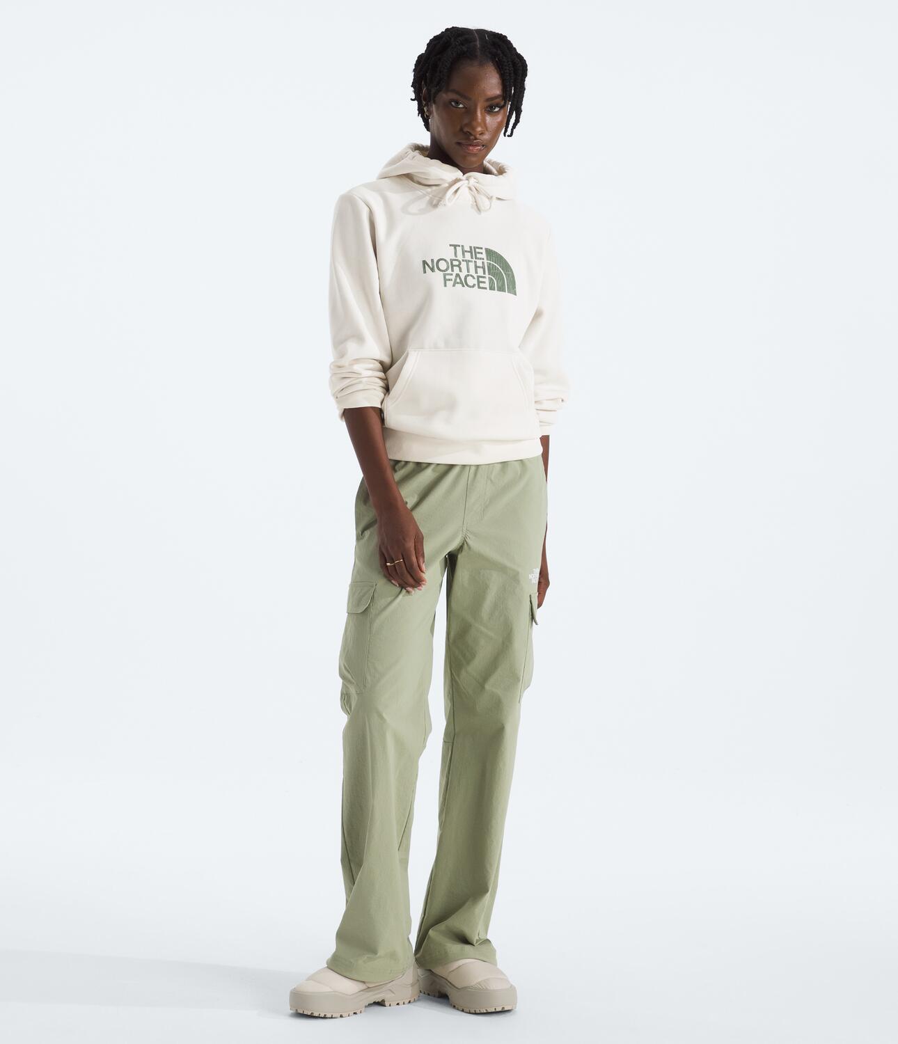 Buzo Evolution Regenerative Ink Half Dome Hoodie Graphic Blanco Mujer The North Face - imagen 3