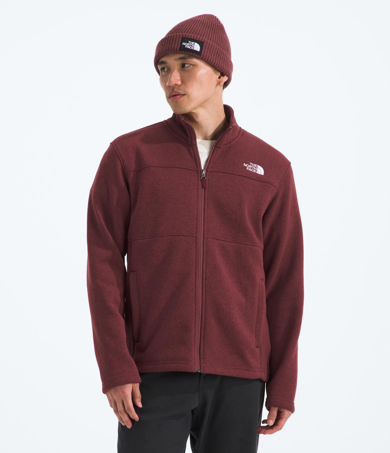 Chompa Gordon Lyons F/Z Jacket Vinotinto Hombre The North Face - imagen 1