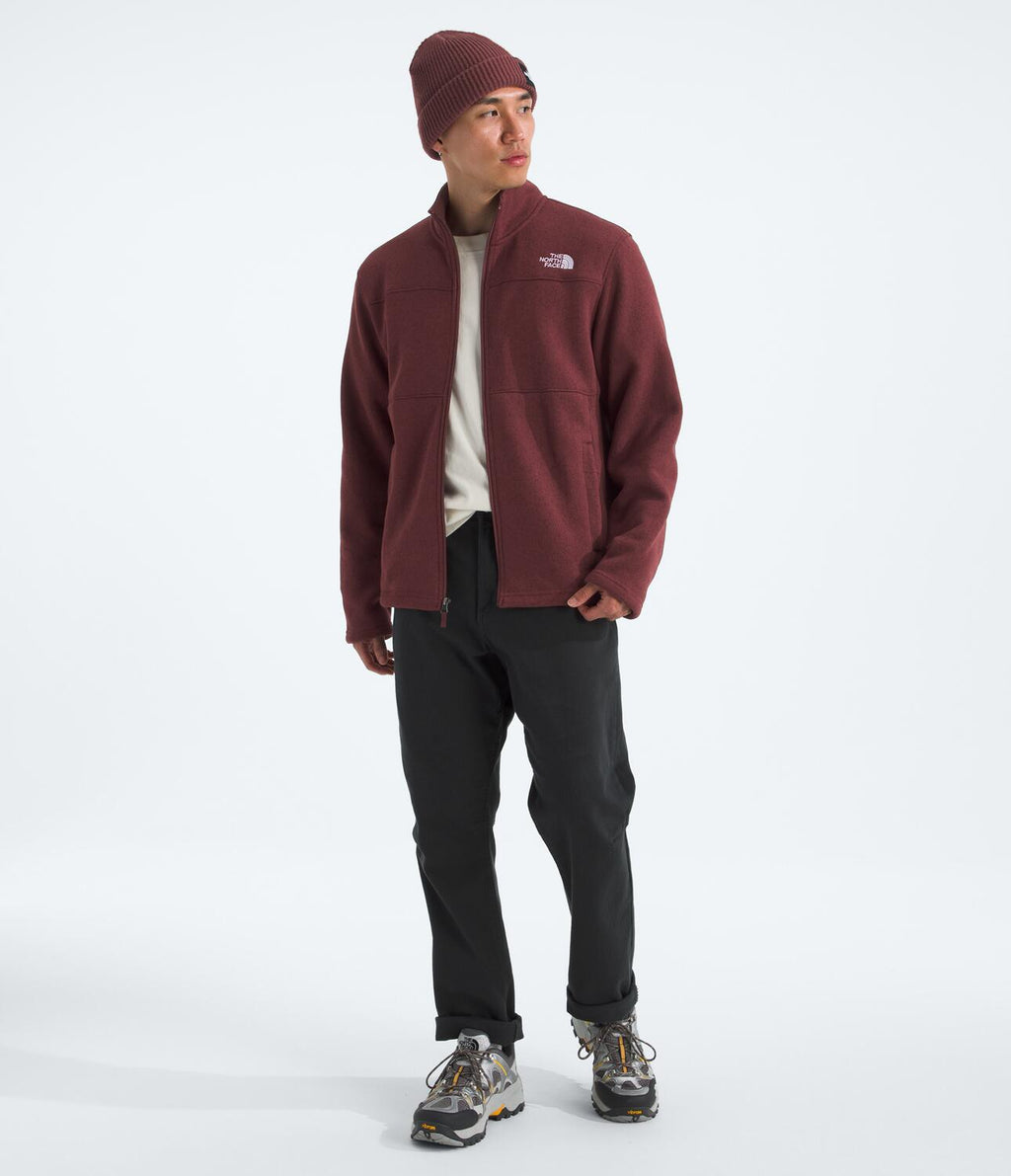 Chompa Gordon Lyons F/Z Jacket Vinotinto Hombre The North Face