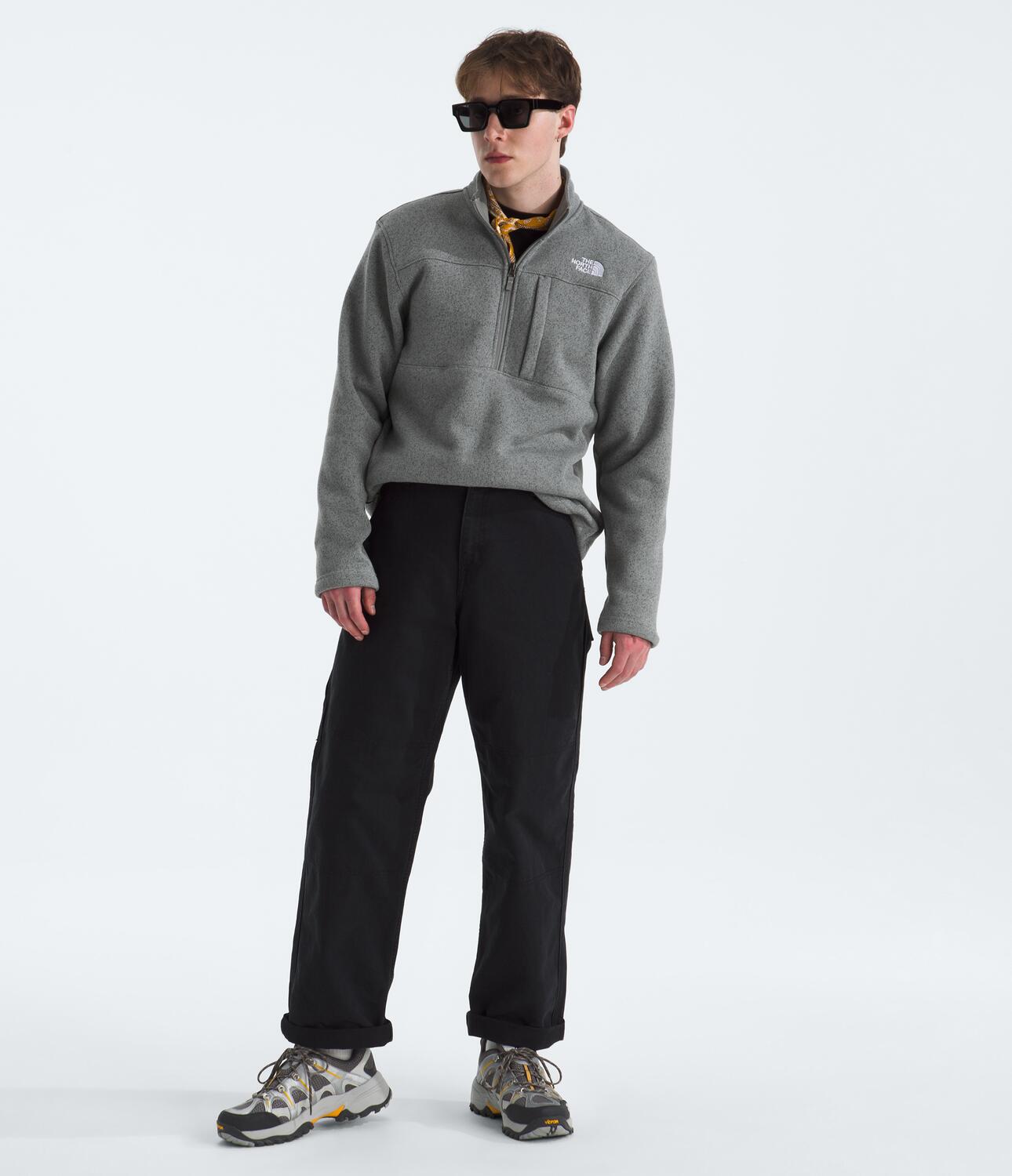 Buzo Gordon Lyons 1/4 Zip Gris Hombre The North Face - imagen 3