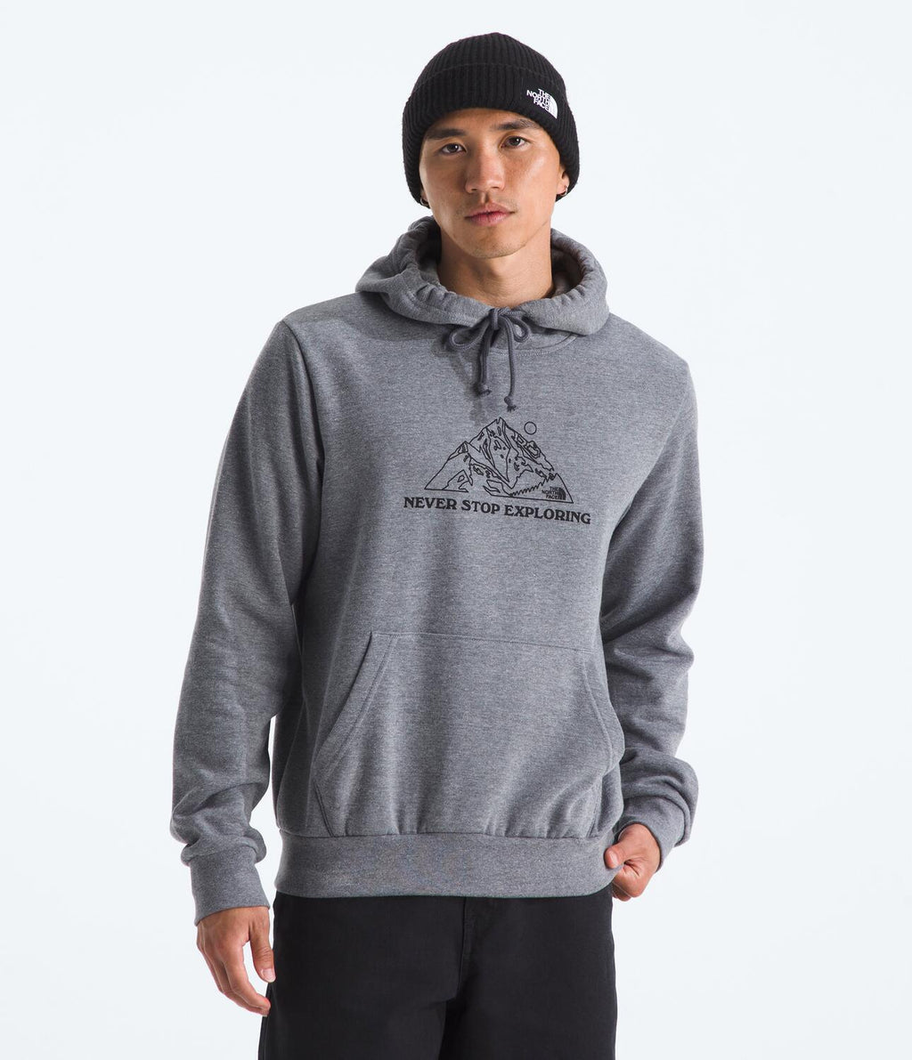 Buzo Evolution Tnf Mtn Hoodie-Graphic Gris Hombre The North Face - imagen 1