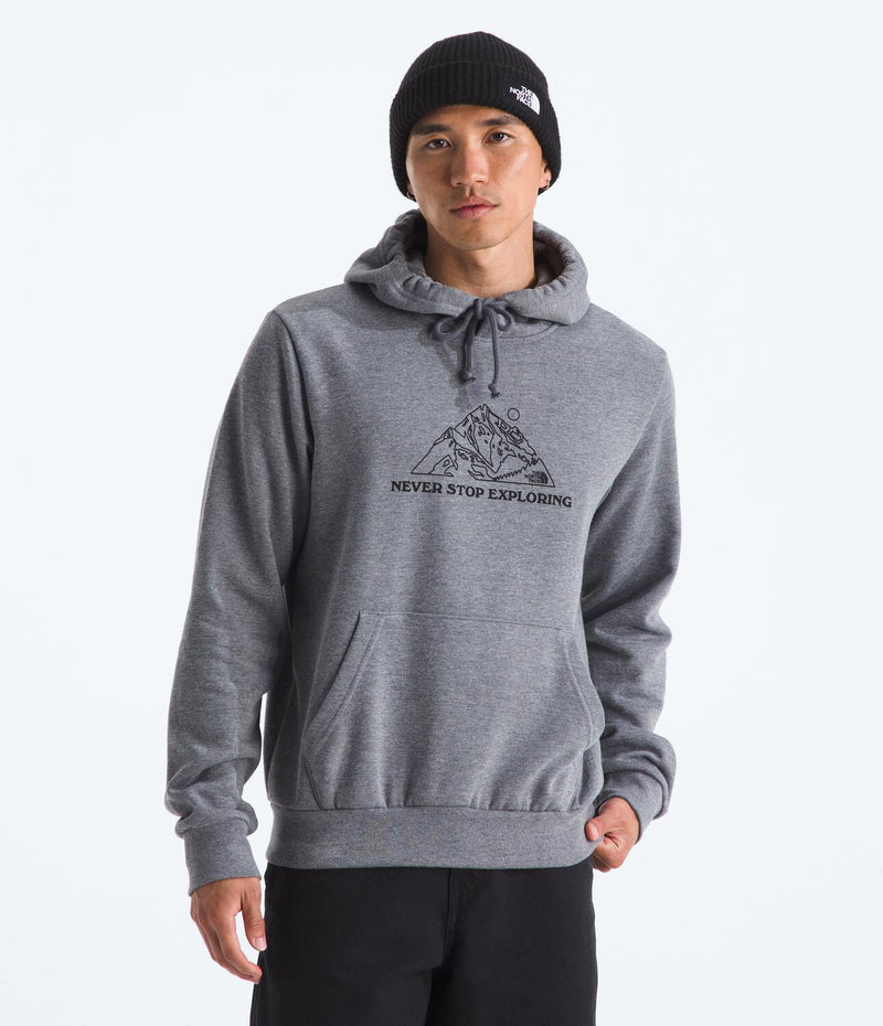 Buzo Evolution Tnf Mtn Hoodie-Graphic Gris Hombre The North Face - imagen 1