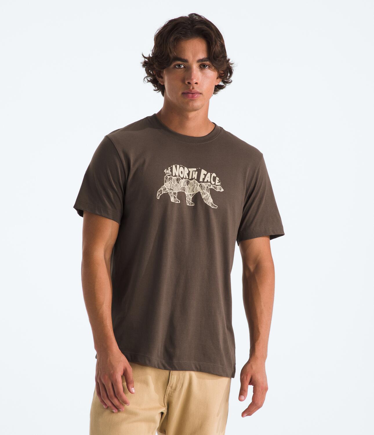 Camiseta Evolution Tnf Bear Short Sleeve Tee-Graphic Café Hombre The North Face - imagen 1