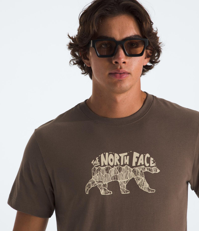 Camiseta Evolution Tnf Bear Short Sleeve Tee-Graphic Café Hombre The North Face - imagen 3