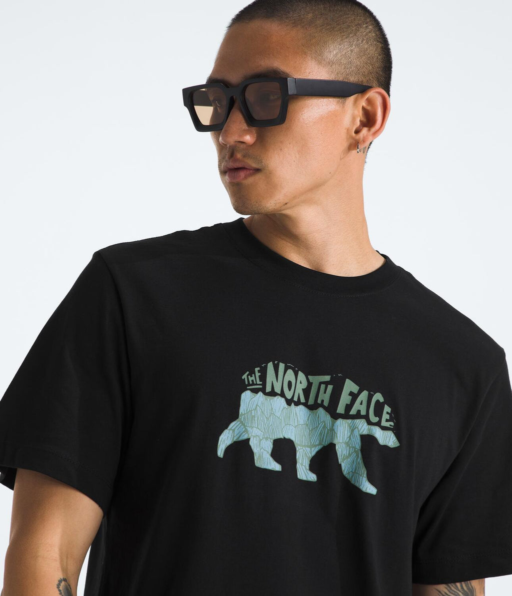 Camiseta Evolution Tnf Bear Short Sleeve Tee-Graphic Negra Hombre The North Face - imagen 3