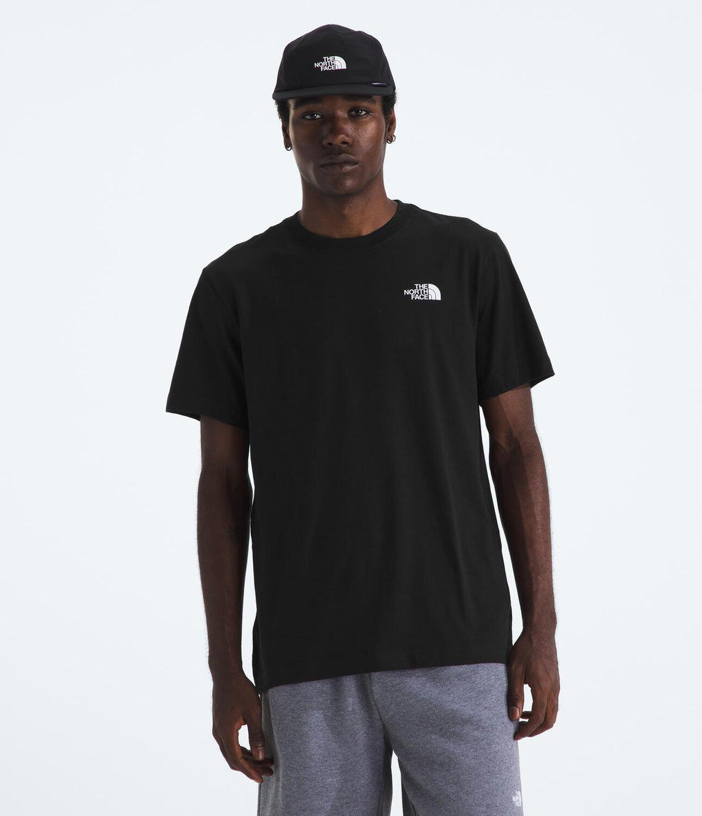 Camiseta Evolution Box Toss Fill Short Sleeve Tee-Graphic Negra Hombre The North Face