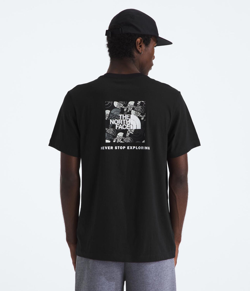 Camiseta Evolution Box Toss Fill Short Sleeve Tee-Graphic Negra Hombre The North Face