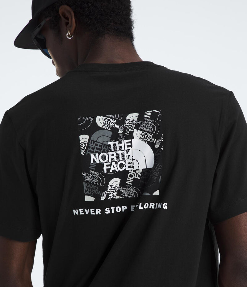 Camiseta Evolution Box Toss Fill Short Sleeve Tee-Graphic Negra Hombre The North Face
