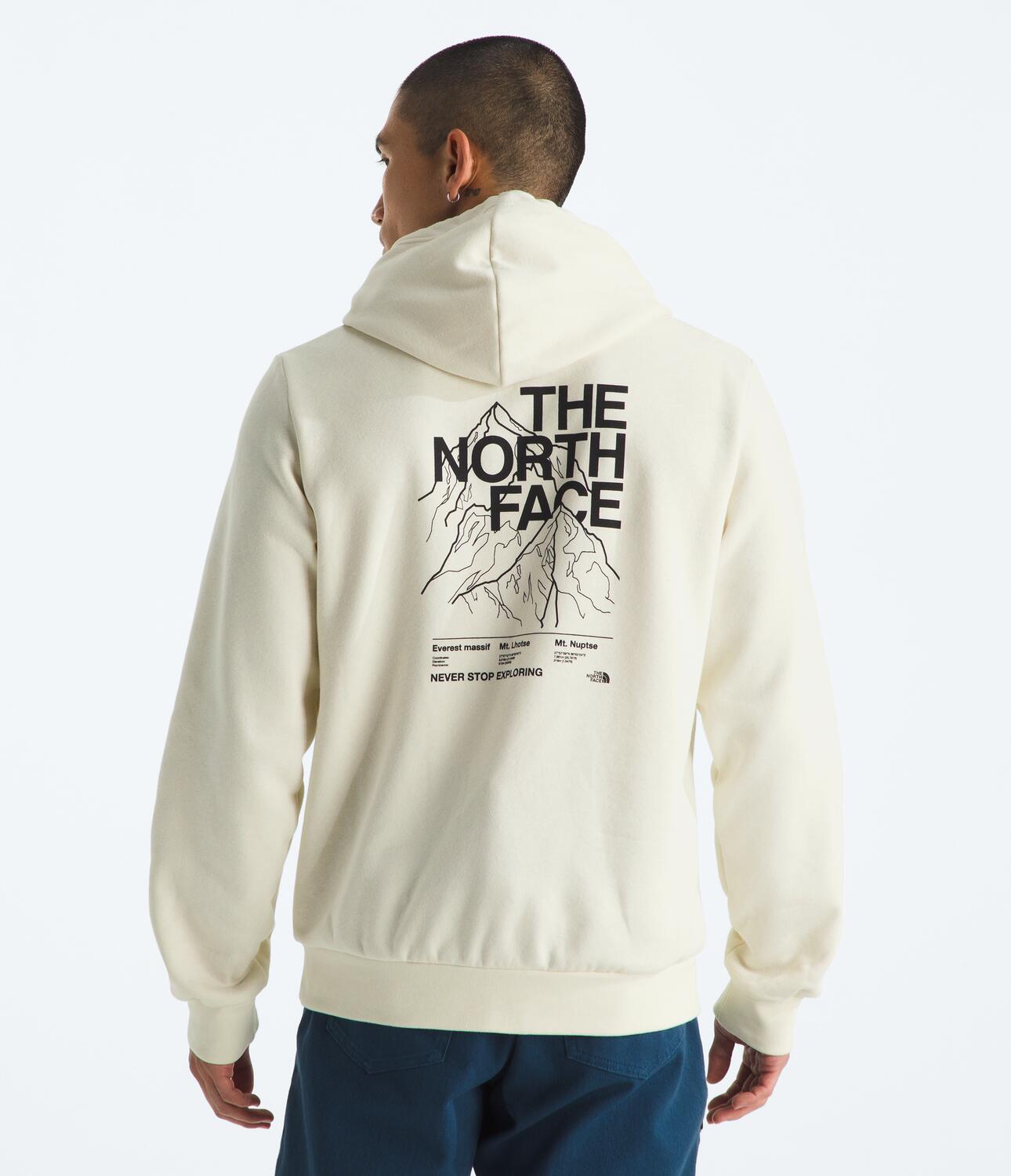 Buzo Evolution Half Dome Mtn Hoodie-Graphic Blanco Hombre The North Face - imagen 2