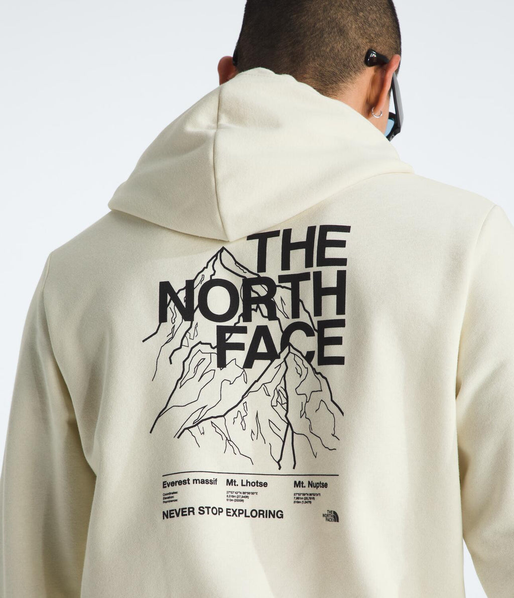 Buzo Evolution Half Dome Mtn Hoodie-Graphic Blanco Hombre The North Face - imagen 3