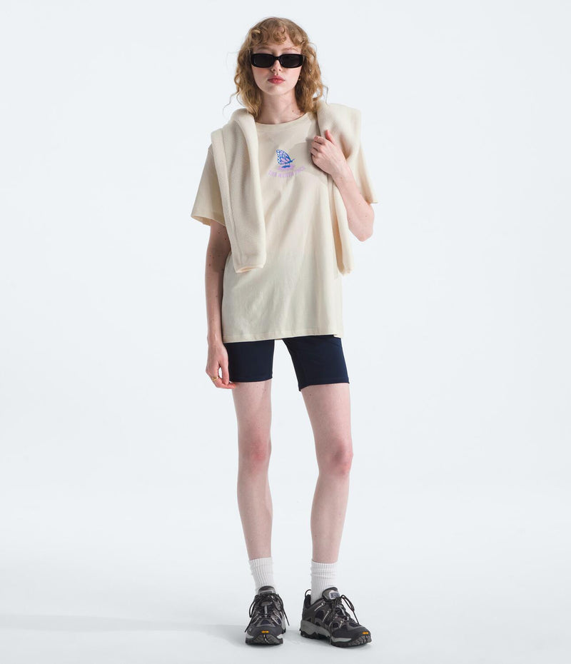 Camiseta Evolution Butterfly Short Sleeve Tee -Graphic Blanca Mujer The North Face