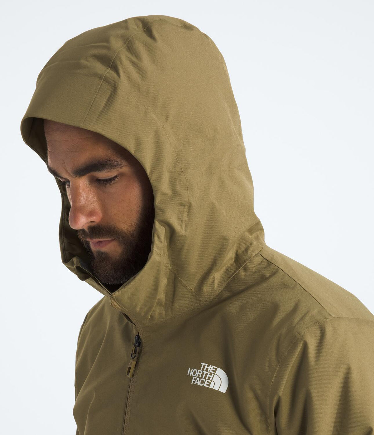 Chompa Impermeable Quest Mono Ins Jacket Beige Hombre The North Face