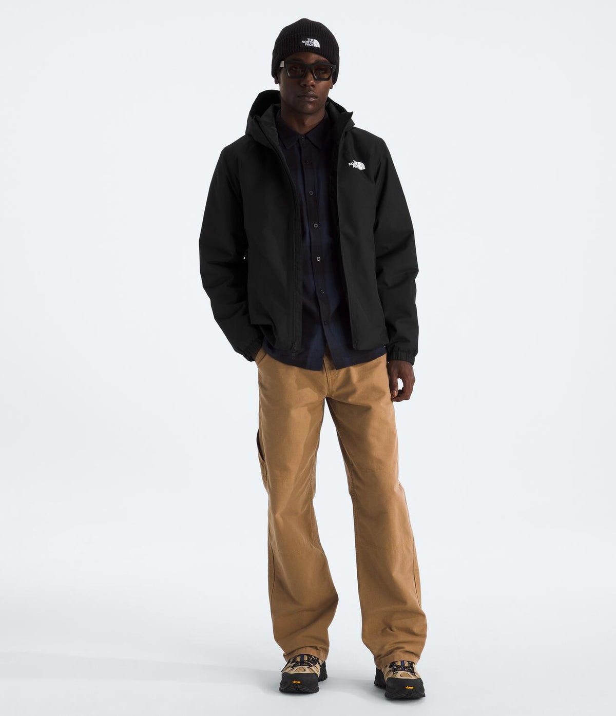 Chompa Impermeable Quest Mono Ins Jacket Negro Hombre The North Face