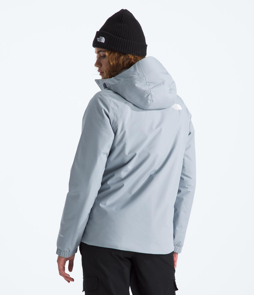 Chompa Impermeable Quest Mono Ins Jacket Gris Mujer The North Face
