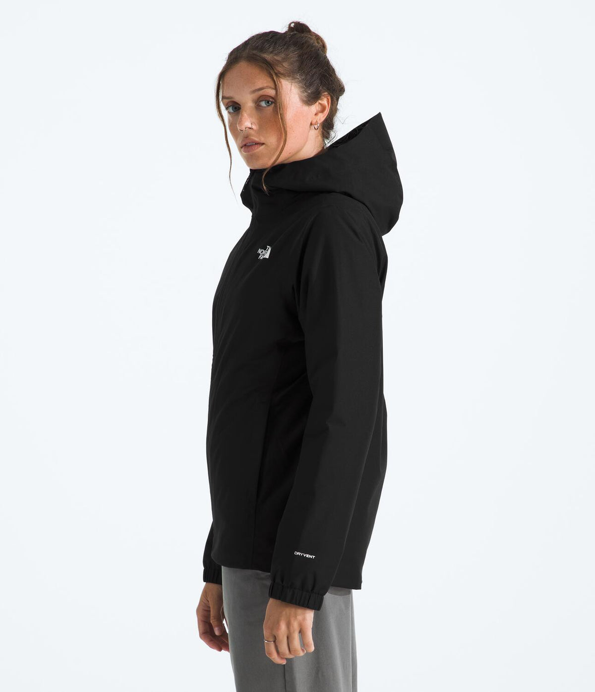 Chompa Impermeable Quest Mono Ins Jacket Negro Mujer The North Face