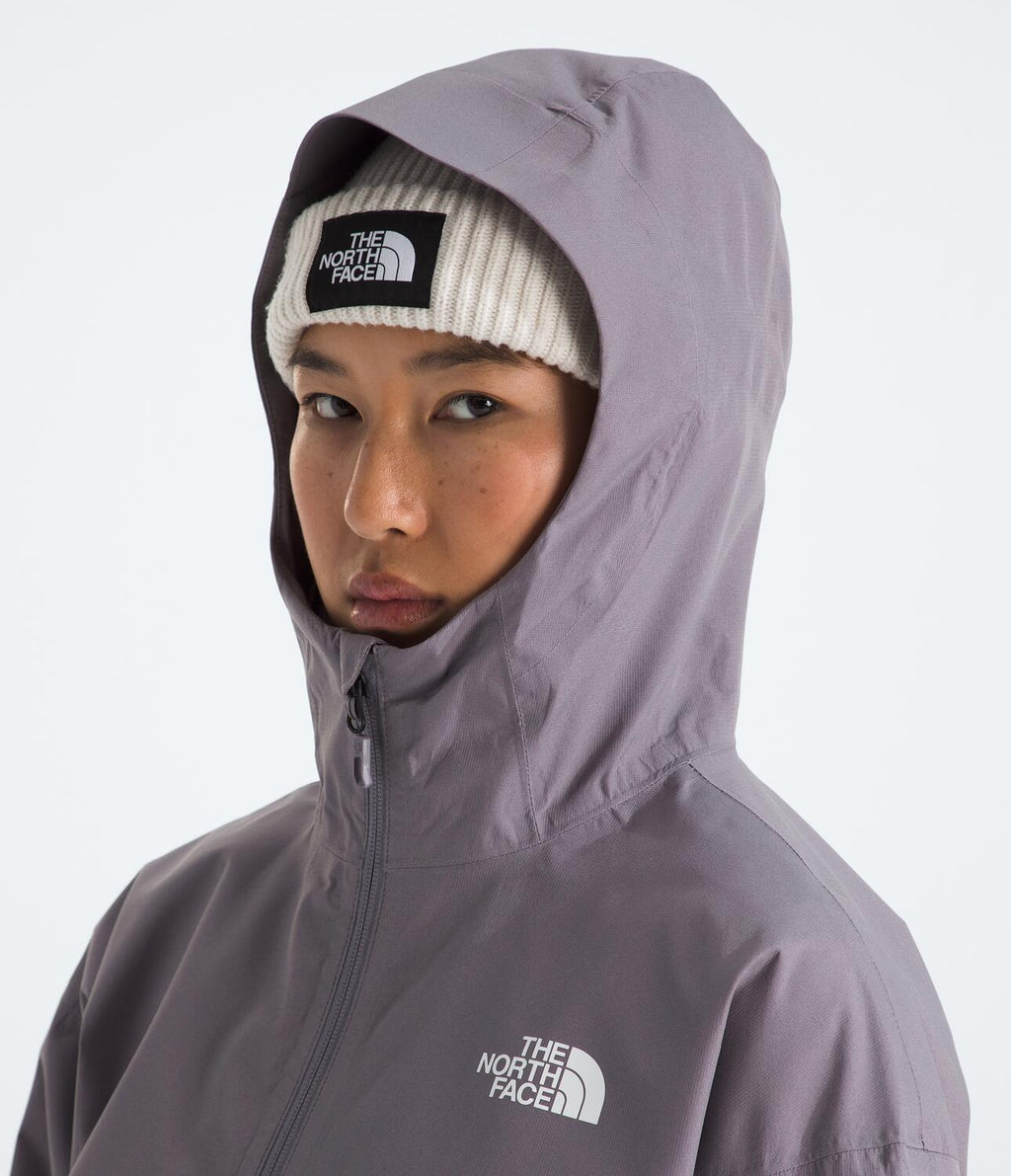 Chompa Impermeable Quest Mono Cropped Jacket Morado Mujer The North Face