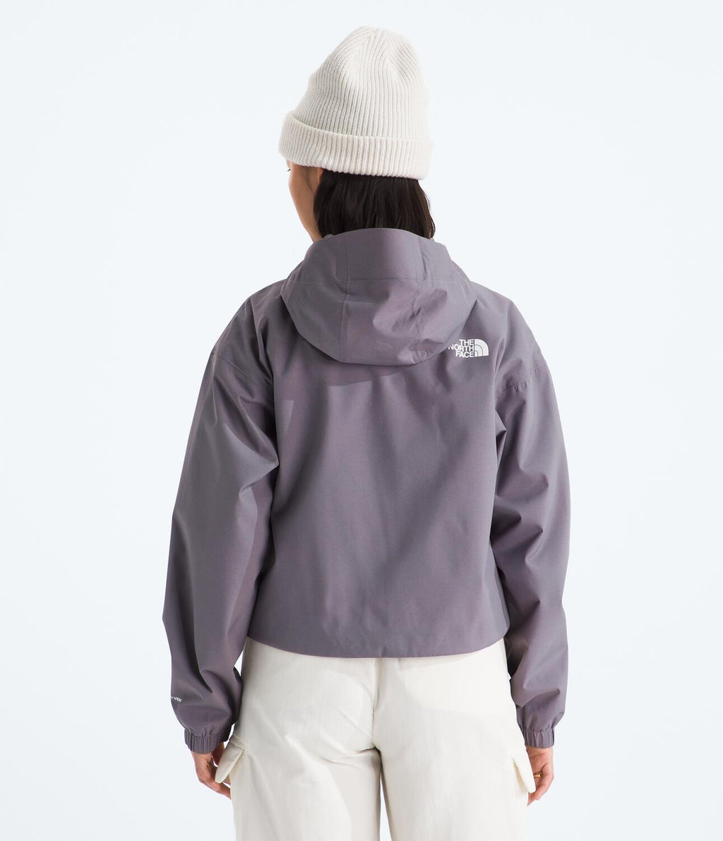 Chompa Impermeable Quest Mono Cropped Jacket Morado Mujer The North Face