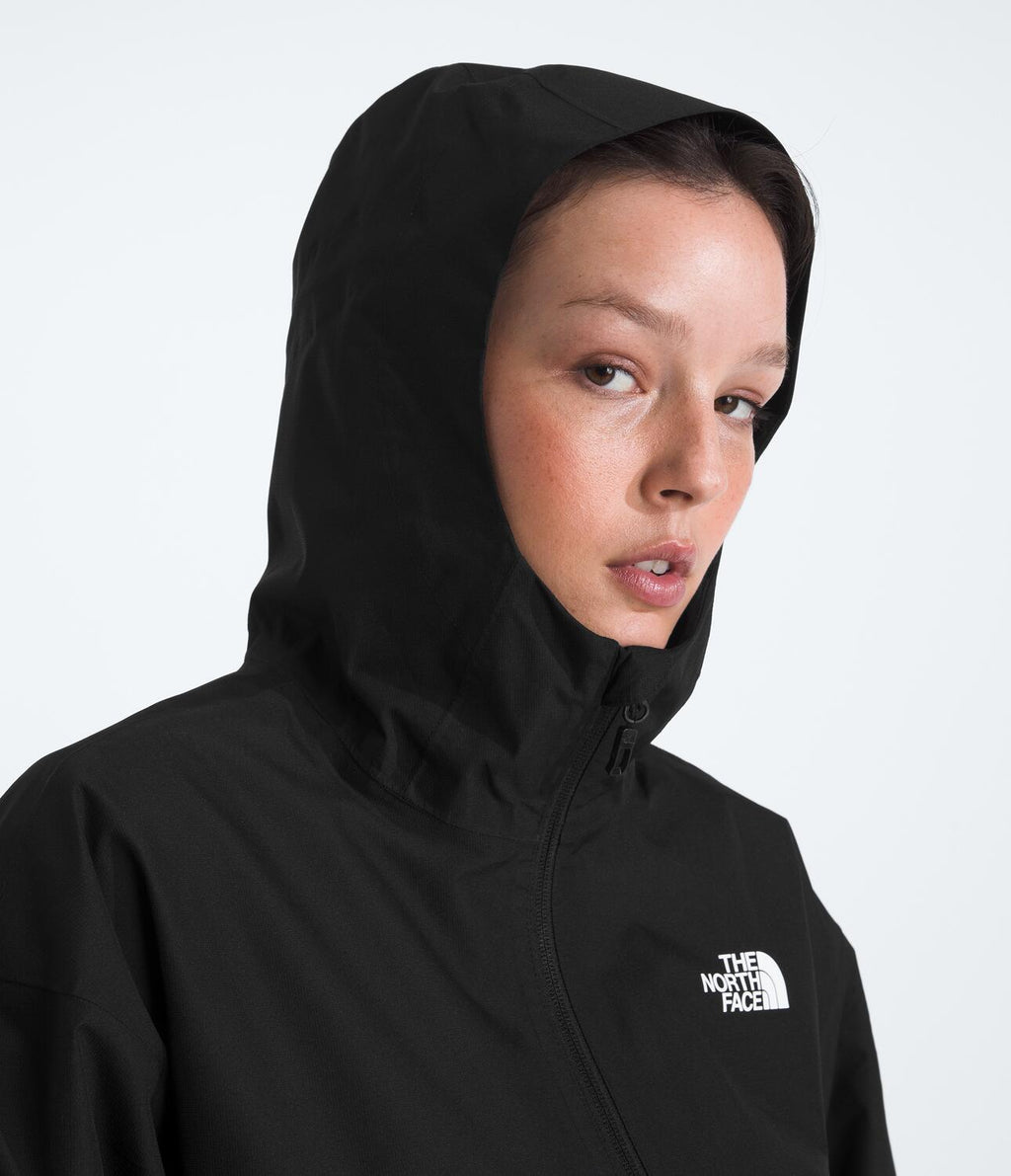 Chompa Impermeable Quest Mono Cropped Jacket Negro Mujer The North Face