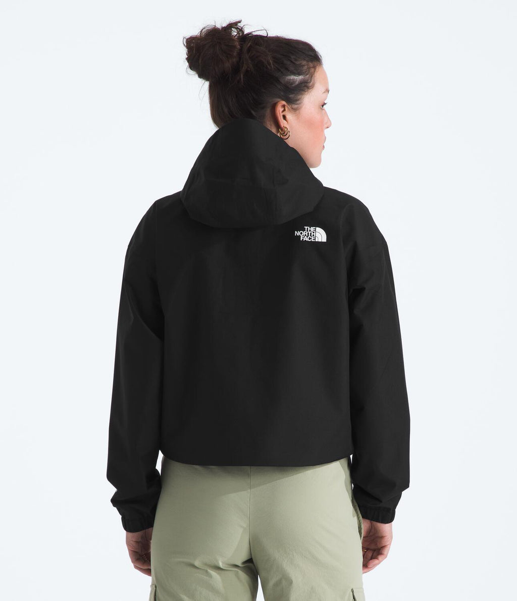 Chompa Impermeable Quest Mono Cropped Jacket Negro Mujer The North Face