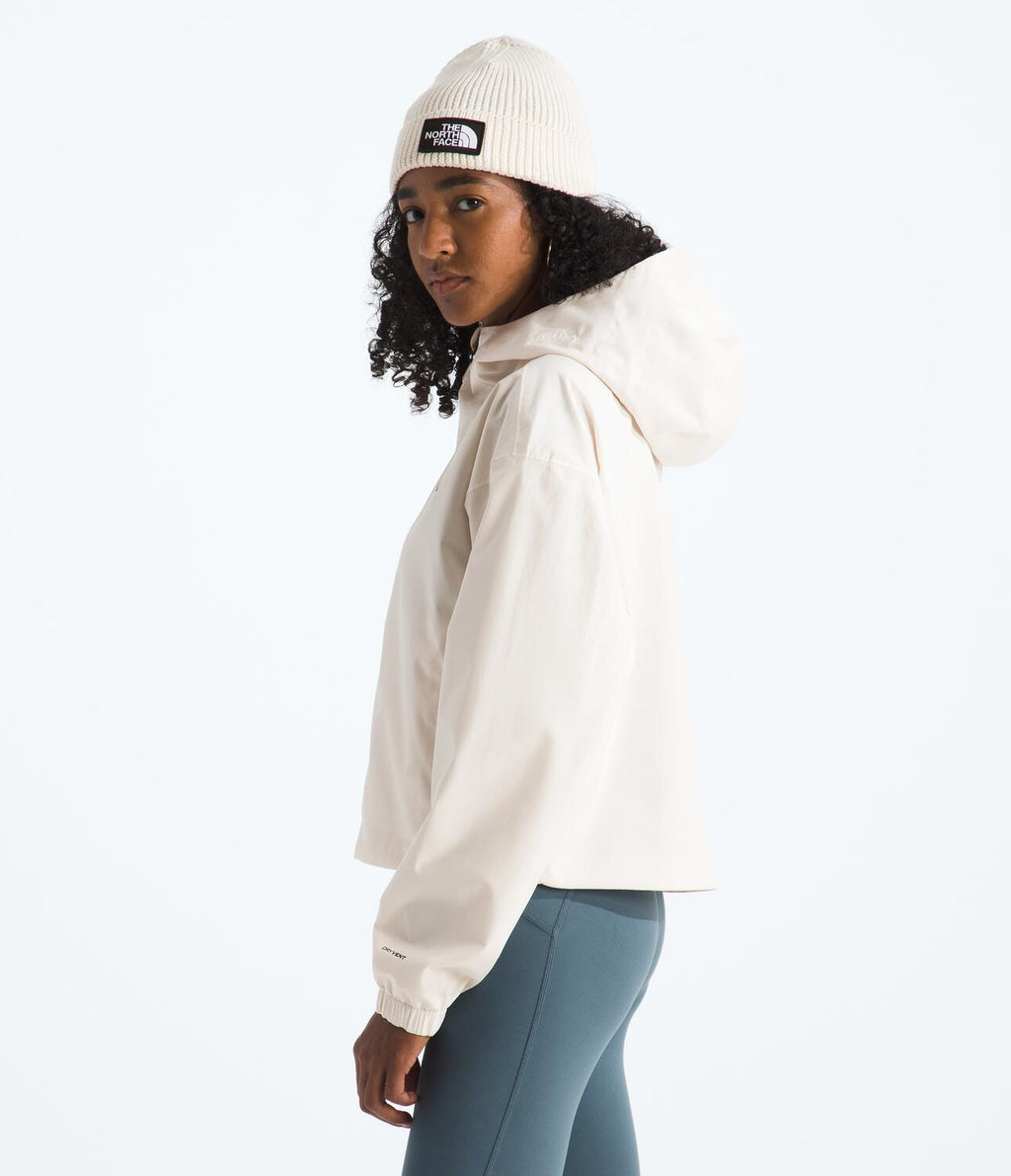 Chompa Impermeable Quest Mono Cropped Jacket Blanco Mujer The North Face