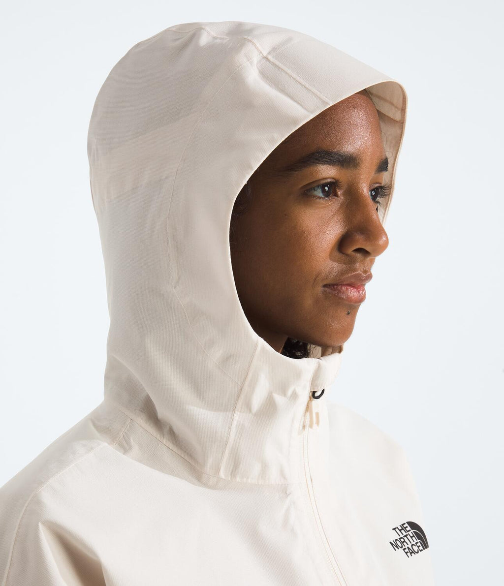 Chompa Impermeable Quest Mono Cropped Jacket Blanco Mujer The North Face