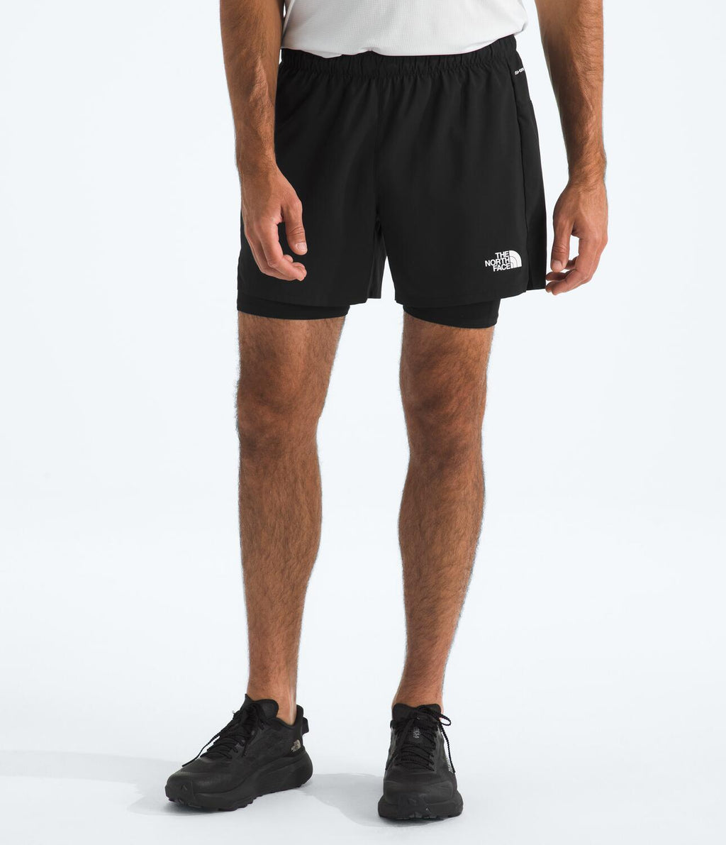 Pantaloneta Lightbright 2In1 Short 5In Negra Hombre The North Face