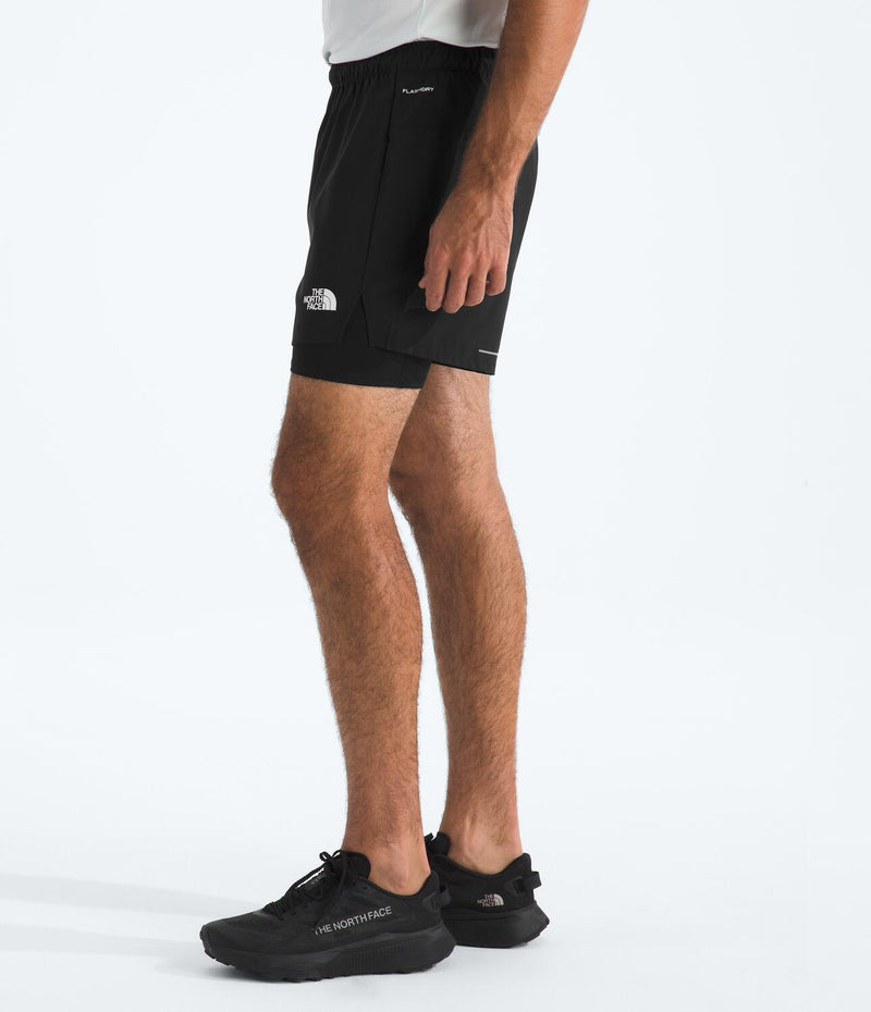 Pantaloneta Lightbright 2In1 Short 5In Negra Hombre The North Face