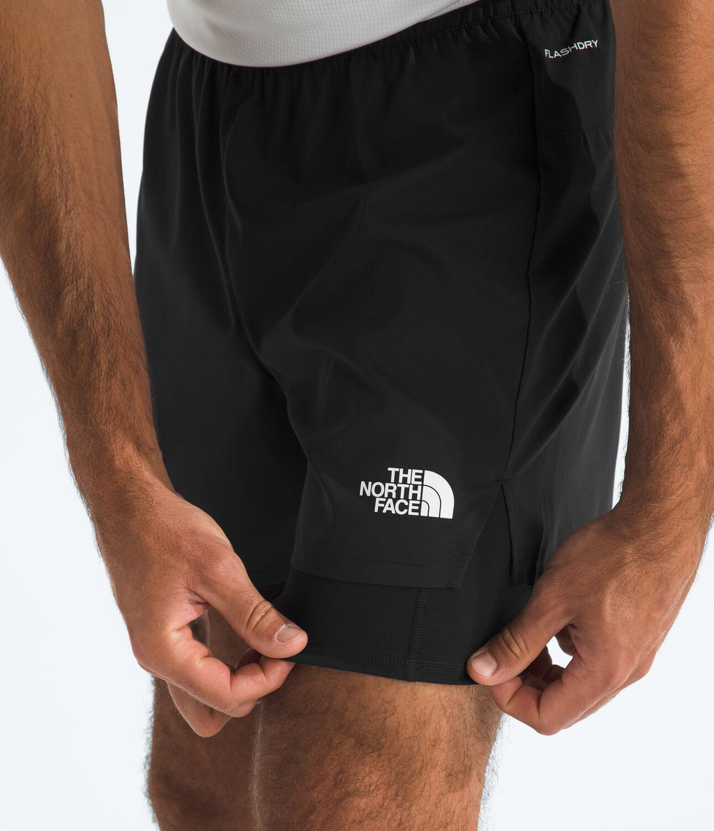 Pantaloneta Lightbright 2In1 Short 5In Negra Hombre The North Face