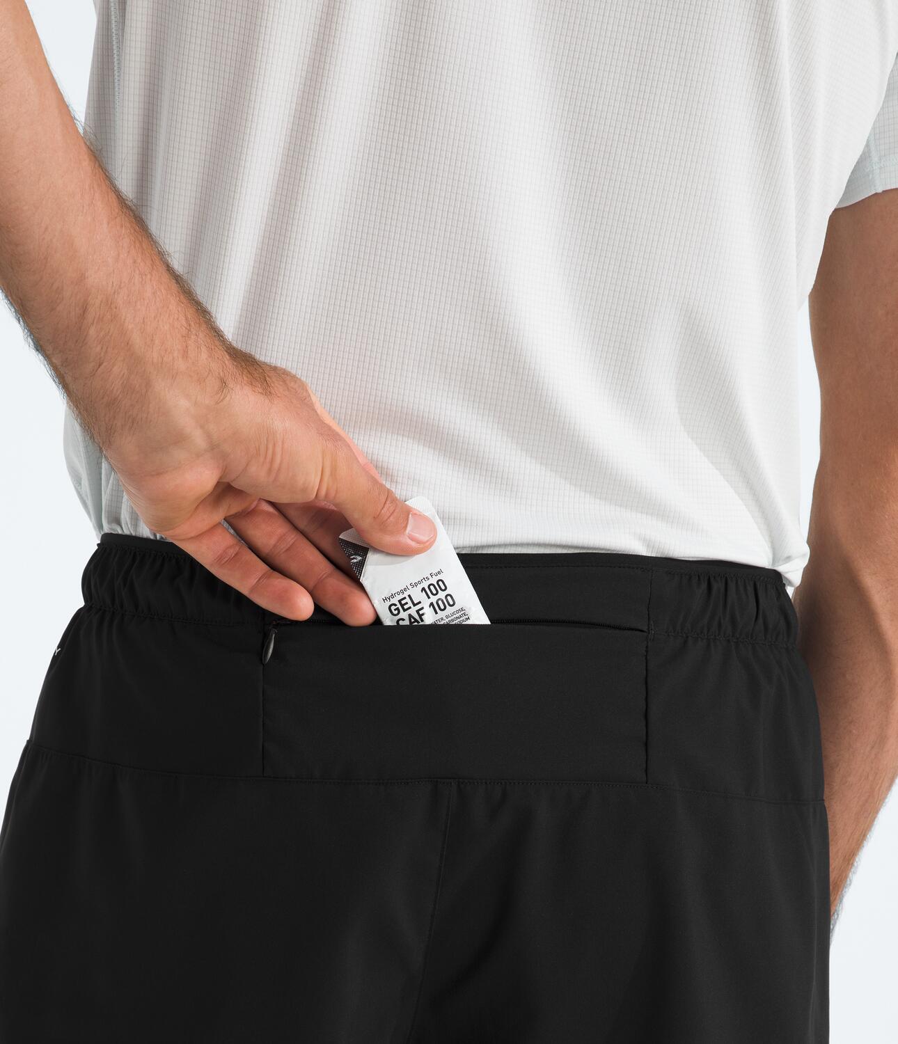 Pantaloneta Lightbright 2In1 Short 5In Negra Hombre The North Face
