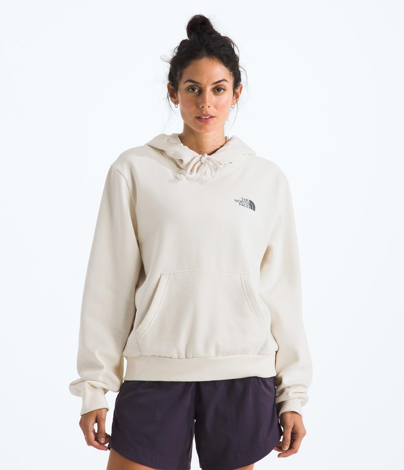 Buzo Evolution Exploring Since 66 Hoodie Graphic Blanco Mujer The North Face
