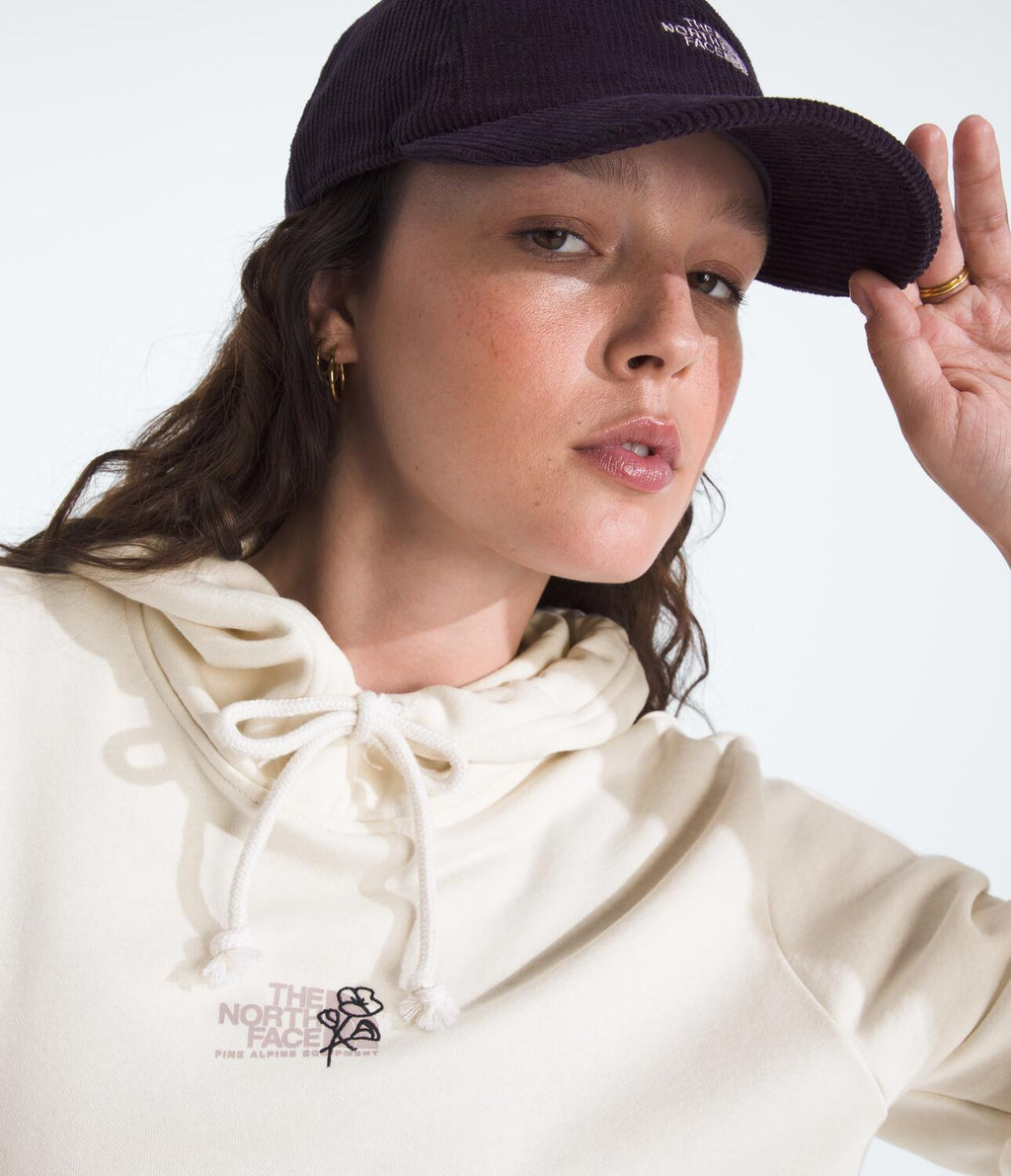 Buzo Evolution Midnight Ember Hoodie Graphic Blanco Mujer The North Face