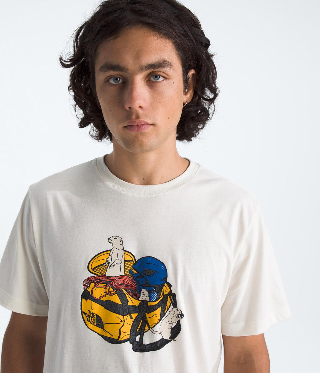 Camiseta Evolution Woodland Wanderer Short Sleeve Tee Blanca Hombre The North Face