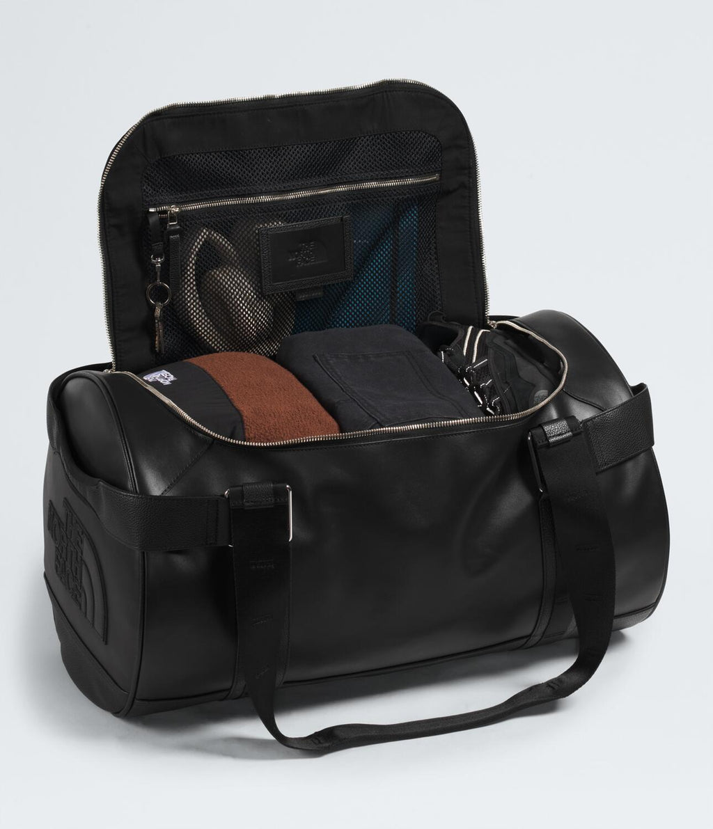 Maleta Base Camp Duffel Leather Negro Unisex The North Face