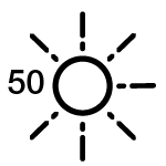 UPF factor ultravioleta 50