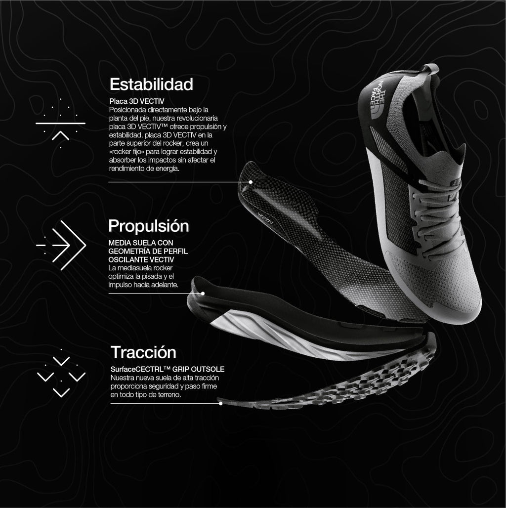 Tenis Vectiv Infinite 2 Futurelight Verdes Mujer The North Face - imagen 5
